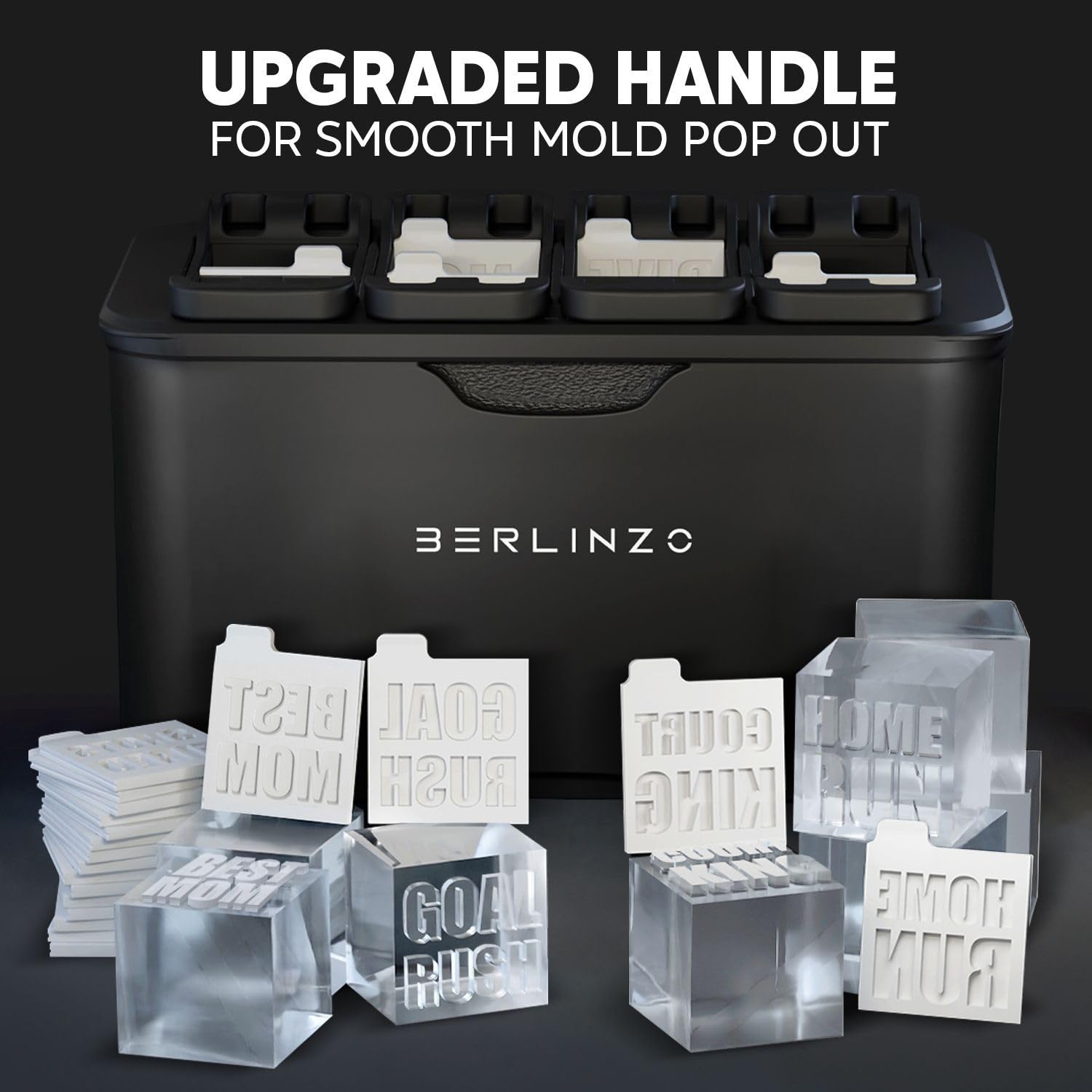 BERLINZO Party-night ice set enhances game nights and celebrations.