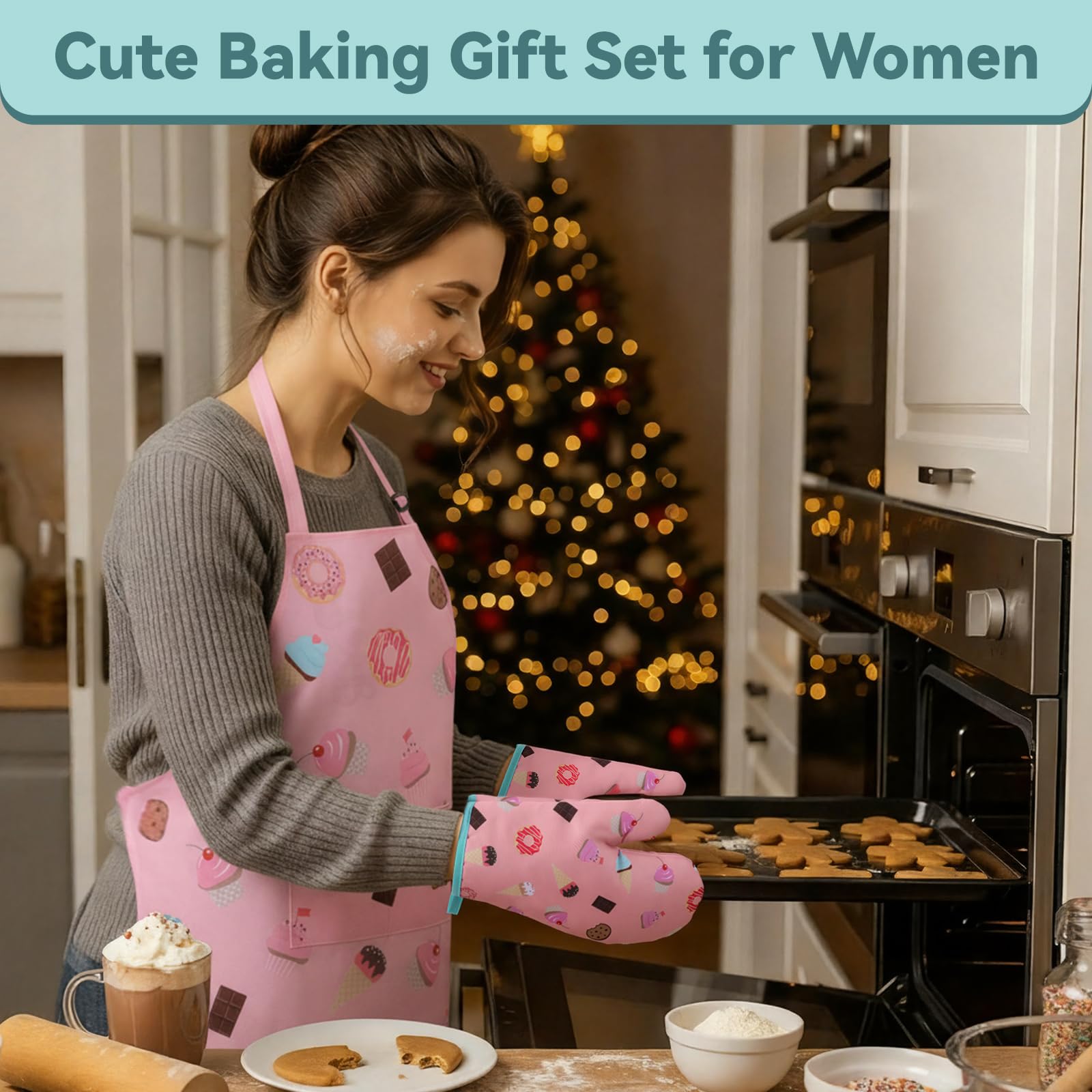 Berlune baking scene with cookies showcasing practical kitchen use