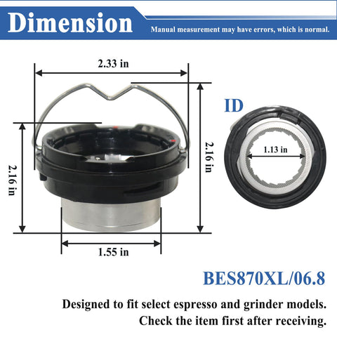 BES870XL plastic casing provides sturdy protection during maintenance and use.