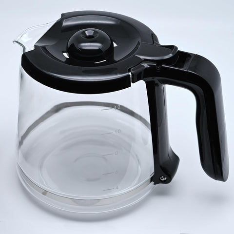BESBARISTA clear glass carafe showcases brew color.