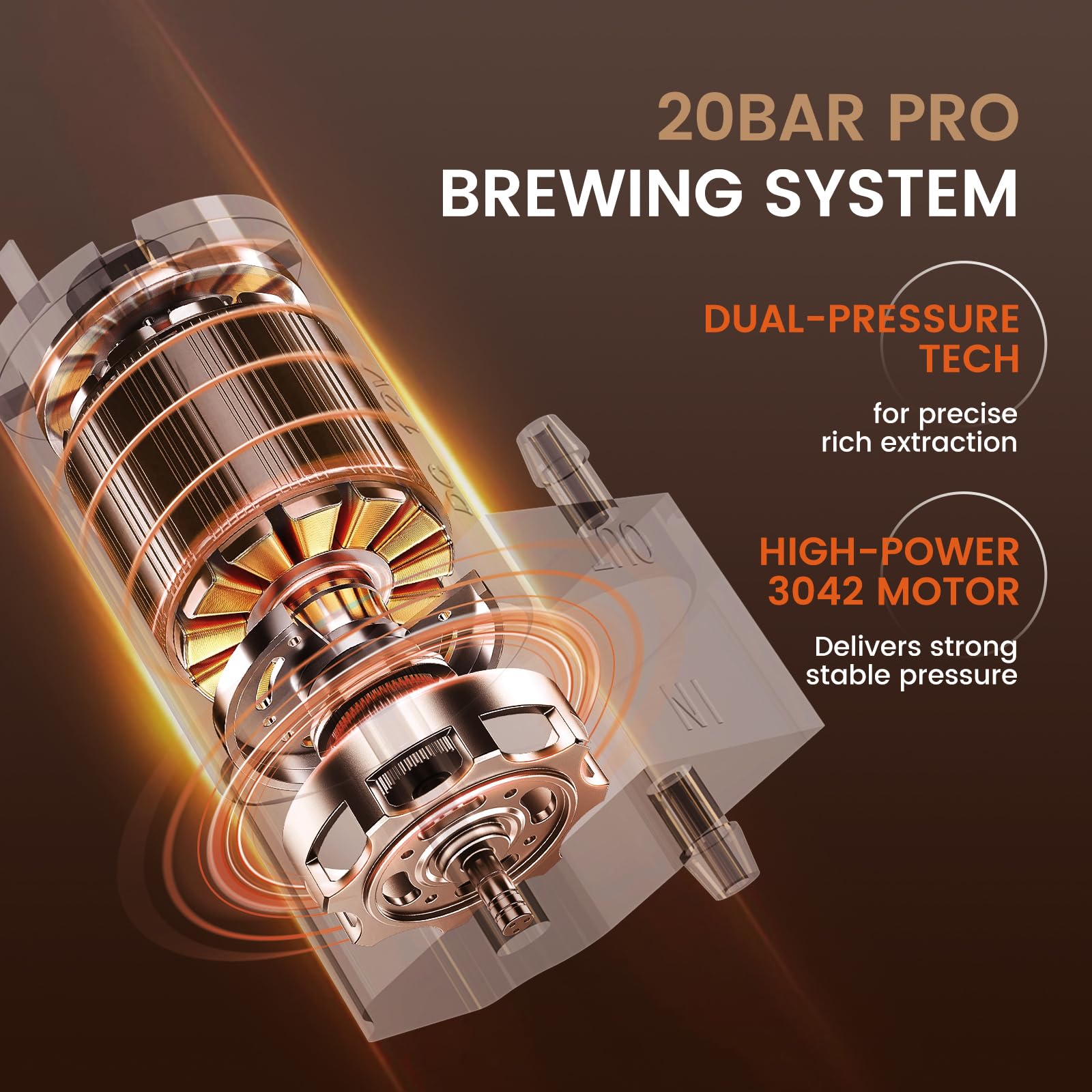 NS DG 3 in 1 compatibility lets you choose capsules or ground coffee