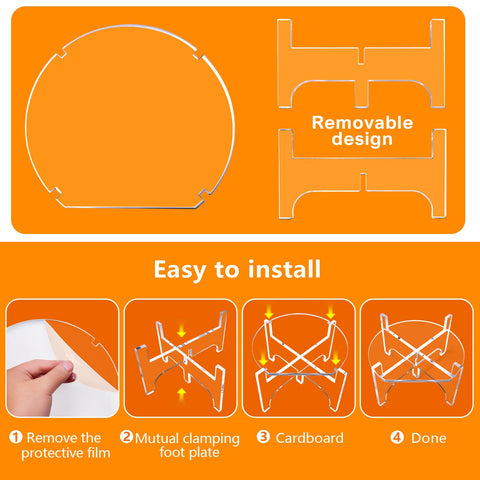 BESHIGH elegant acrylic stand enhances decor for weddings and gatherings