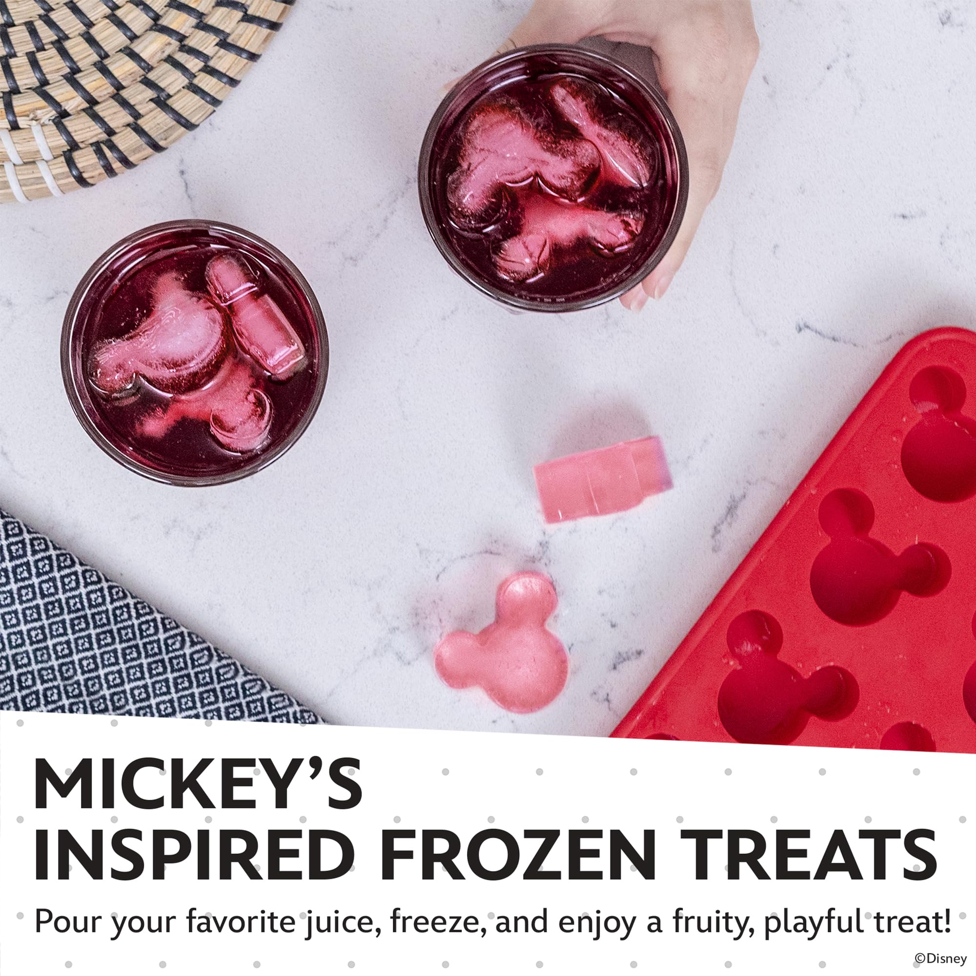 Best Brands Disney flexible BPA-free tray for easy release and reuse