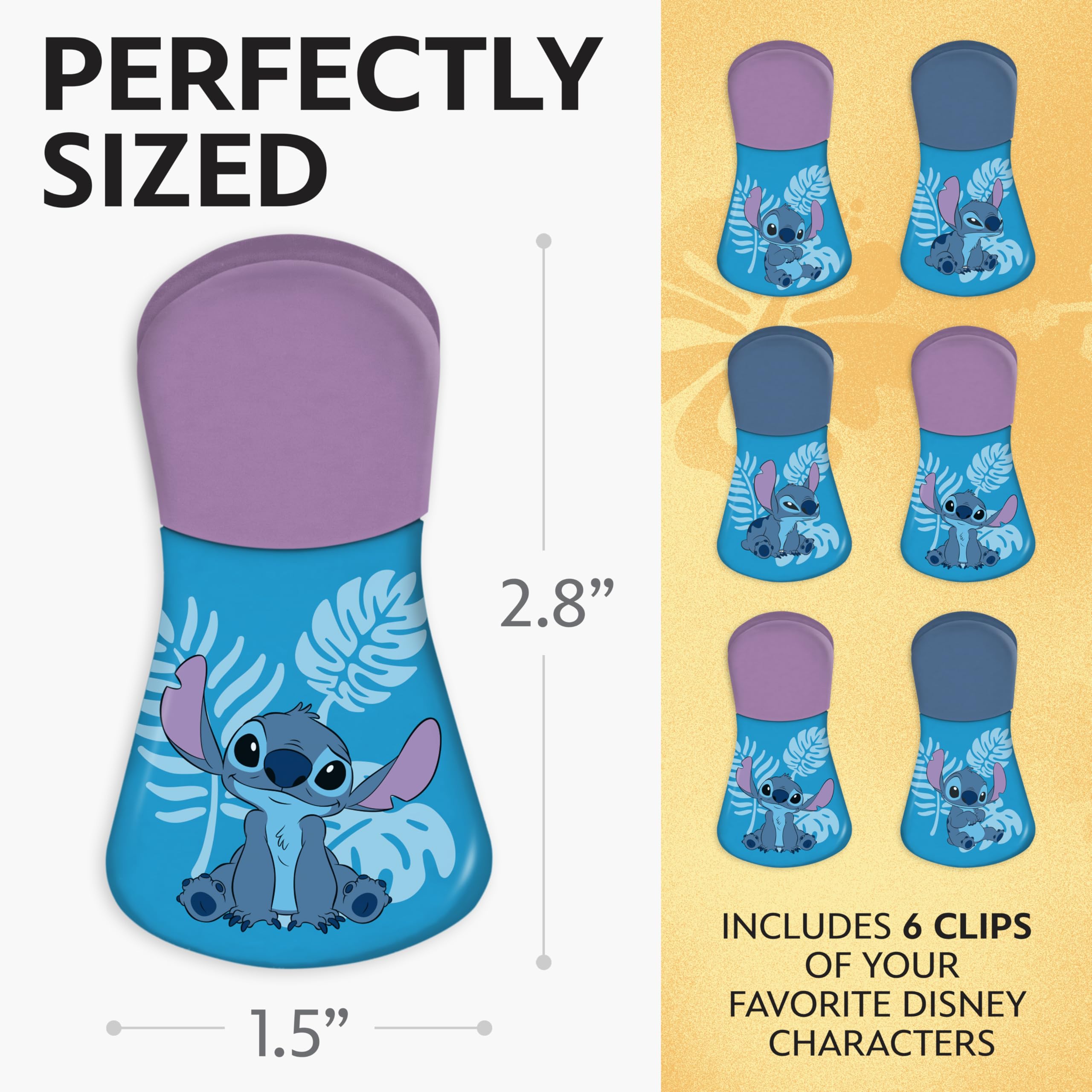 Best Brands magnetic bag clips attach to metal surfaces for kid friendly kitchen organization