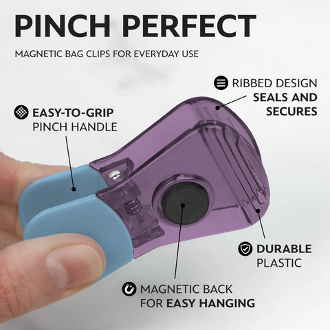 Best Brands magnetic clip on fridge adds cute organization on metal surfaces.
