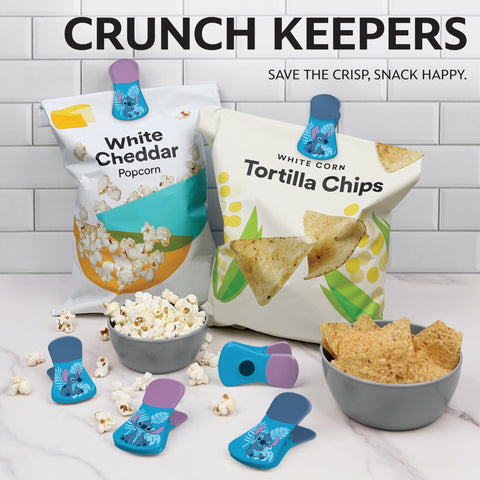 Best Brands Disney chip clips featuring Lilo and Stitch seal bags for longer freshness