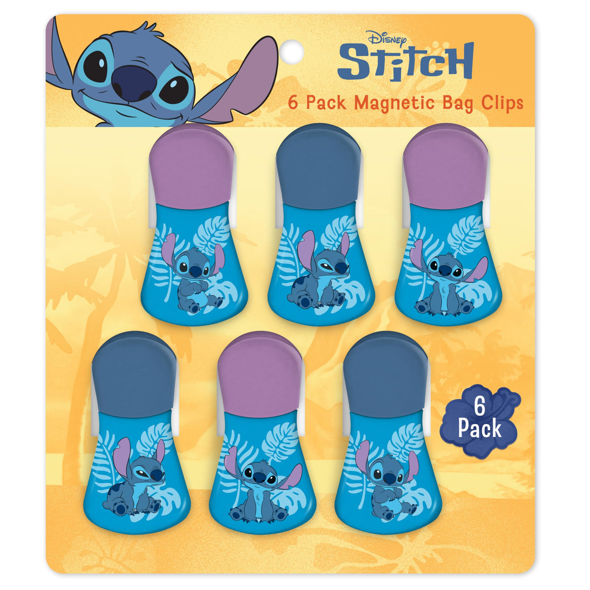 Best Brands Disney magnetic chip clips with Mickey and Minnie keep snack bags sealed and fresh
