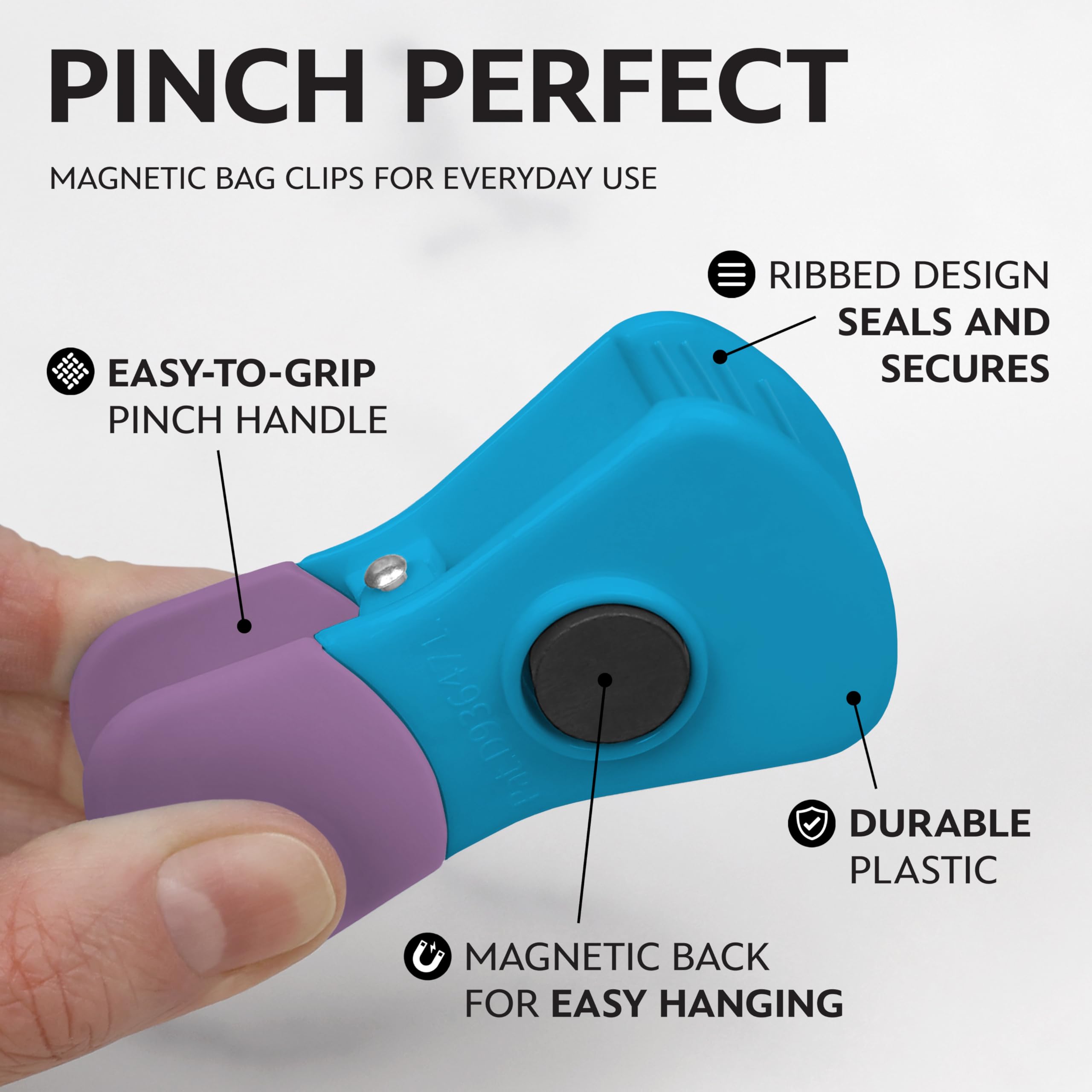 Best Brands six pack chip clips providing durable airtight seals for pantry and fridge