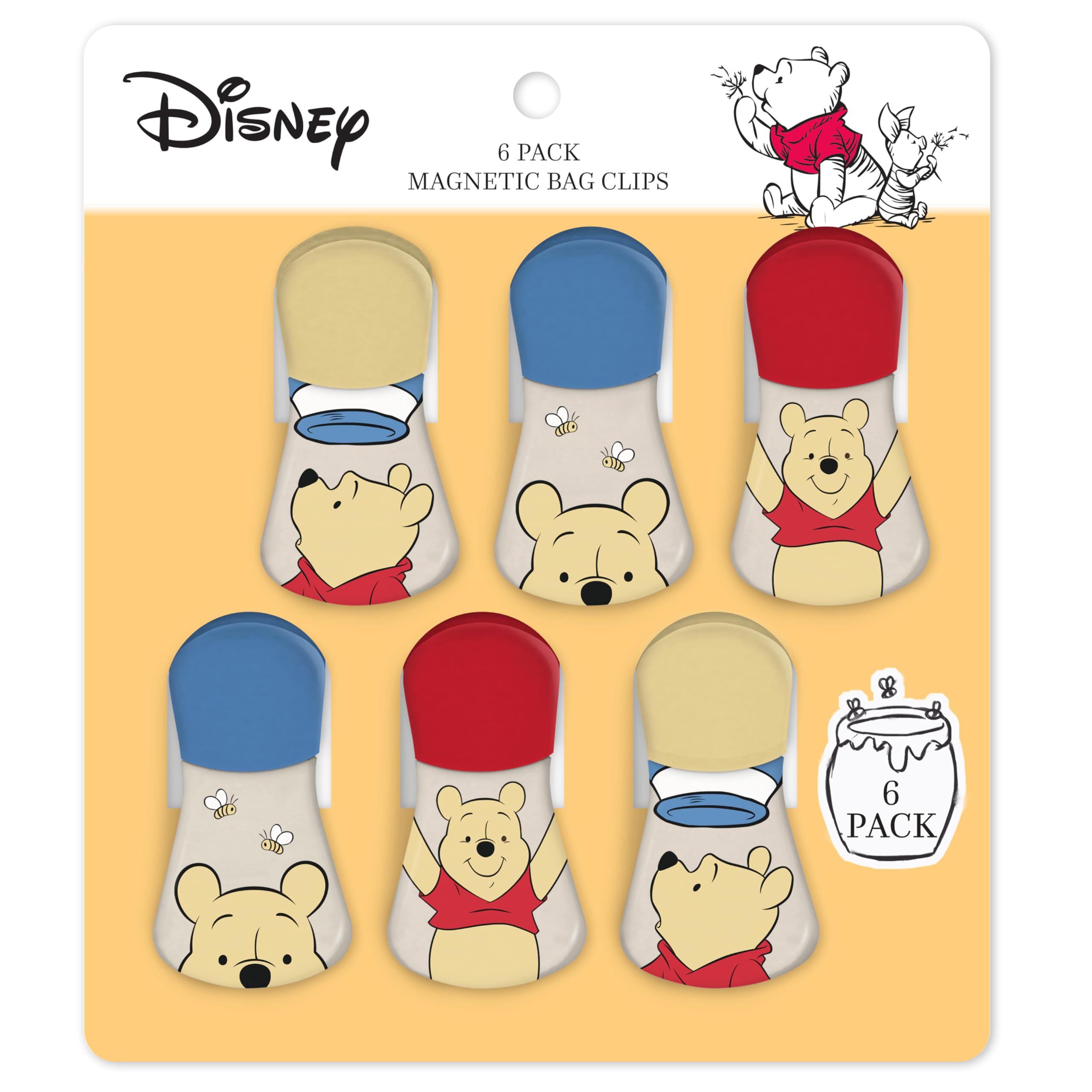 Best Brands Disney Mickey magnetic chip clip sealing snack bags
