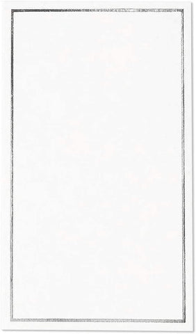 Best Paper Greetings versatile name cards double as food labels for buffets.