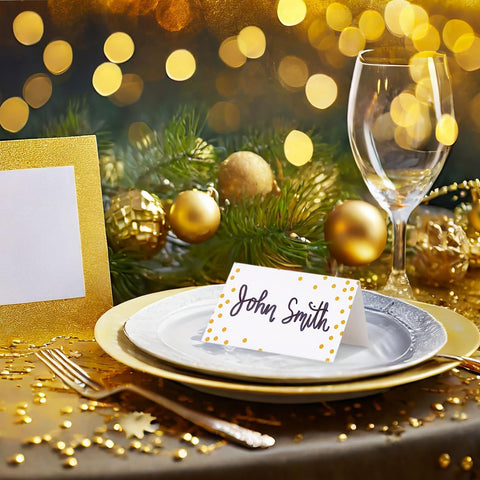 Best Paper Greetings white 100-pack place cards for easy guest name writing