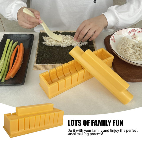 Bestbuy Yuhe Sushi Maker packaging box showing compact storage