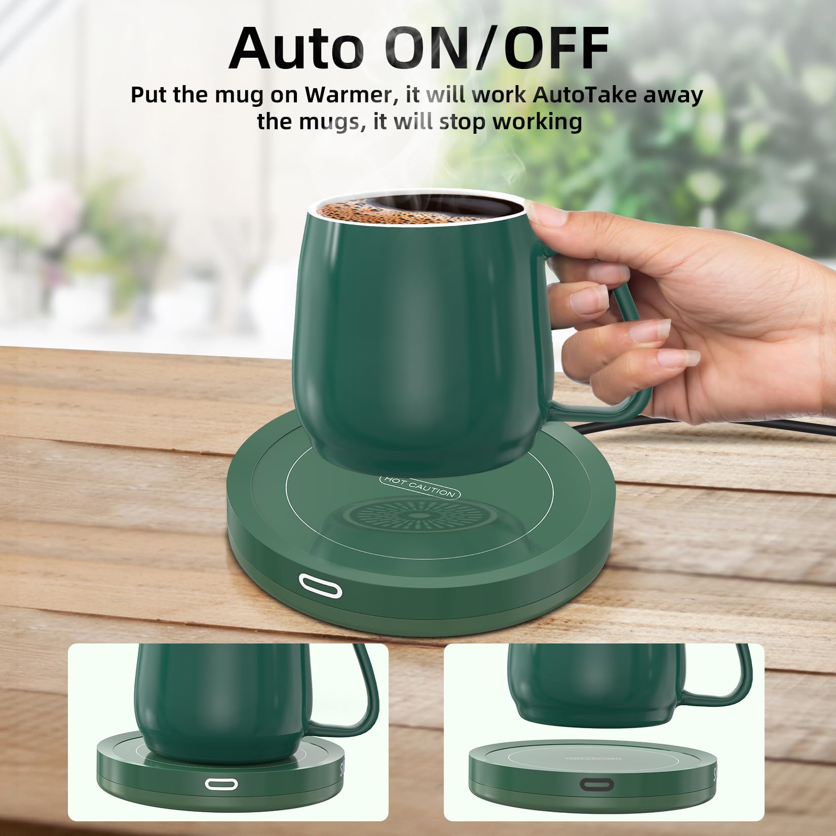 BESTINNKITS ceramic mug provides even heat distribution for consistent warmth