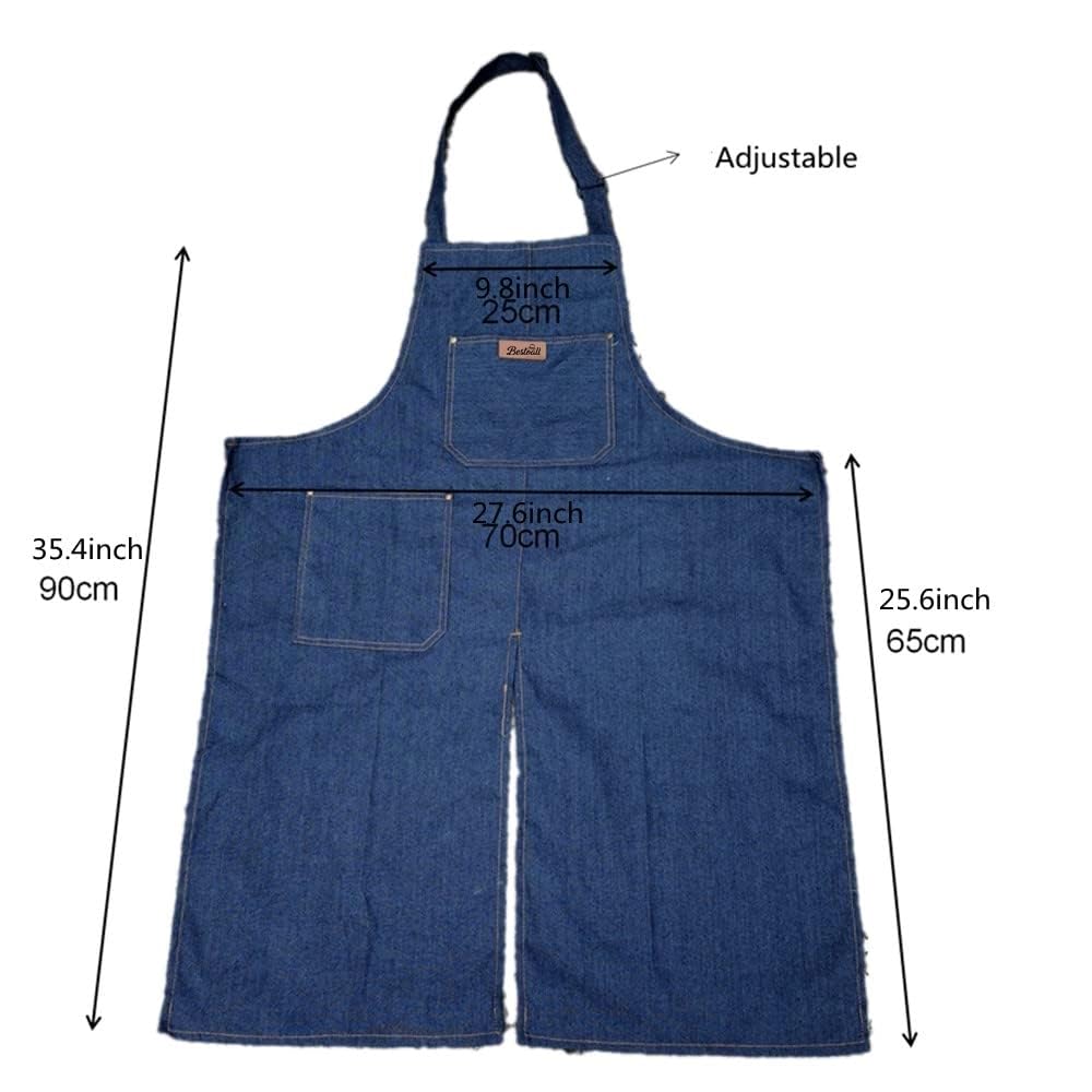 Bestoall apron portable pocket keeps tools and phone within easy reach while crafting