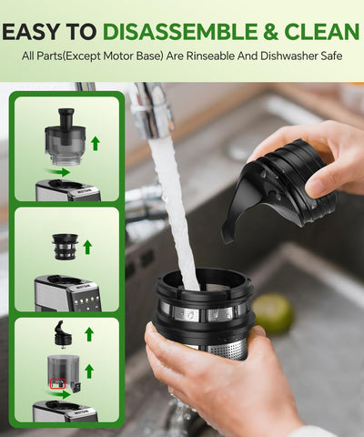Bestome anti drip spout keeps counters dry during juicing