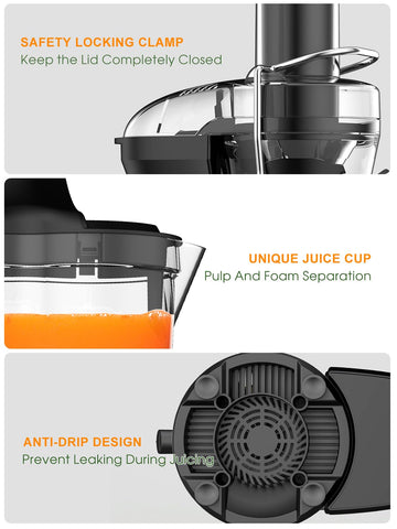 Bestome easy-clean design for quick disassembly and rinse.