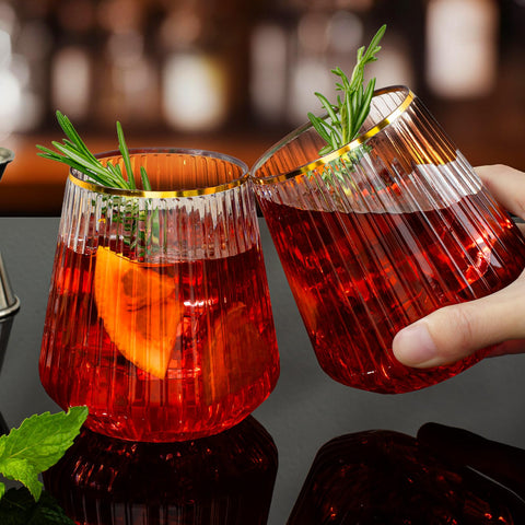BESTSTAR 12 oz glass with wide rim enhances aroma for wine lovers.