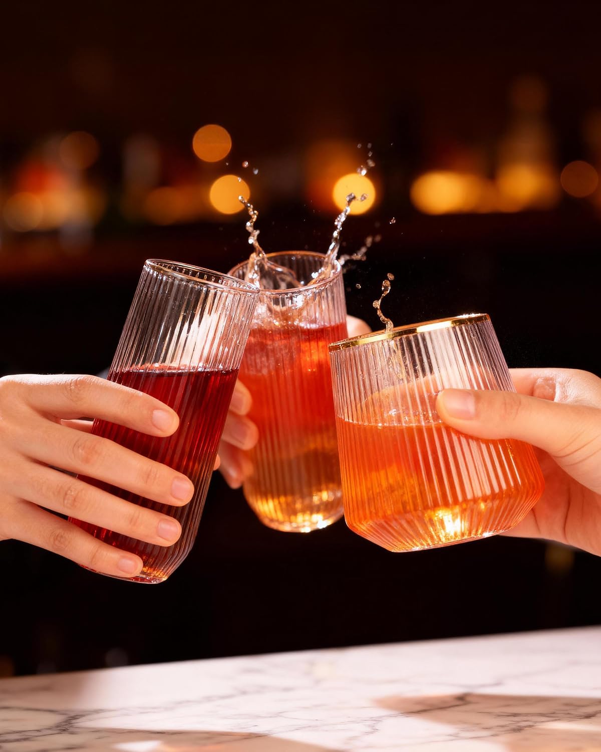 BESTSTAR easy cleanup after party with disposable glasses
