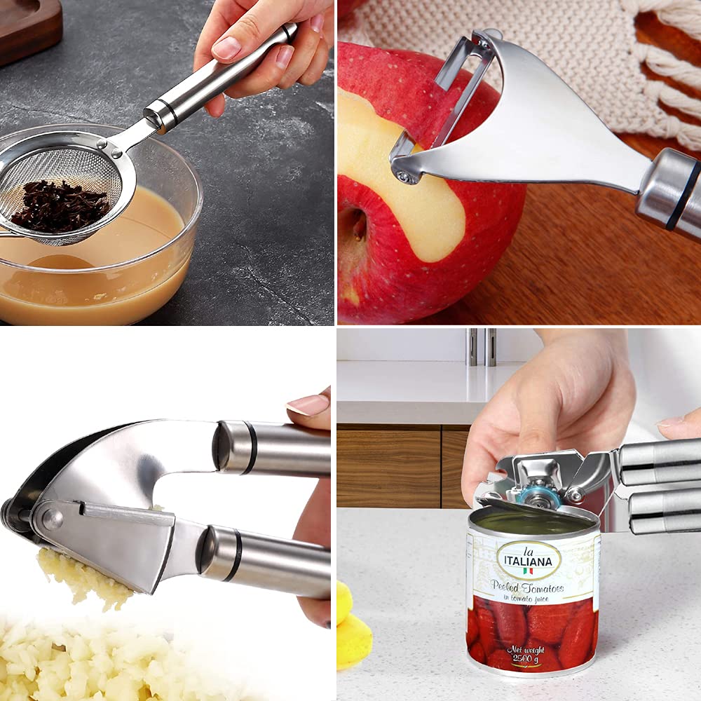 BESTZMWK can opener and bottle opener for everyday tasks.
