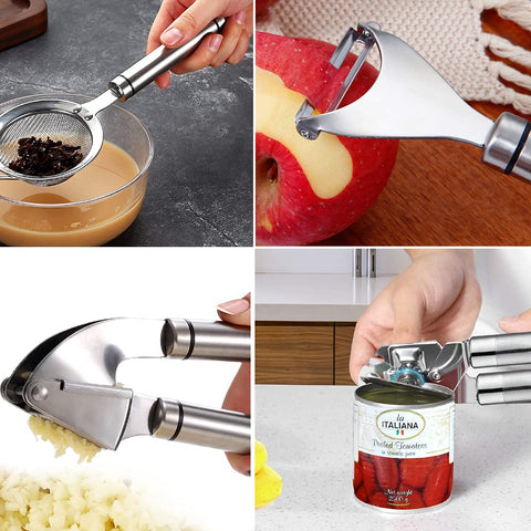 BESTZMWK can opener and bottle opener for everyday tasks.