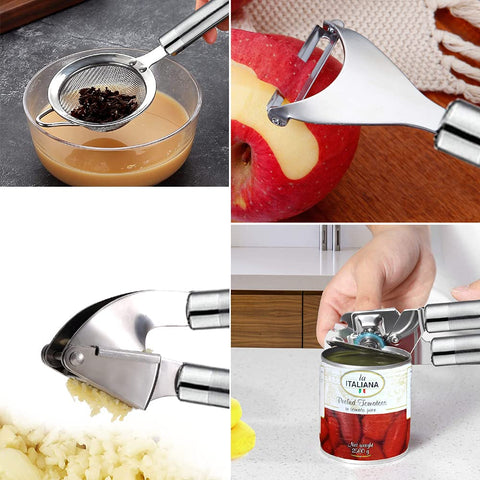 BESTZMWK durable utensil holder keeps tools organized.
