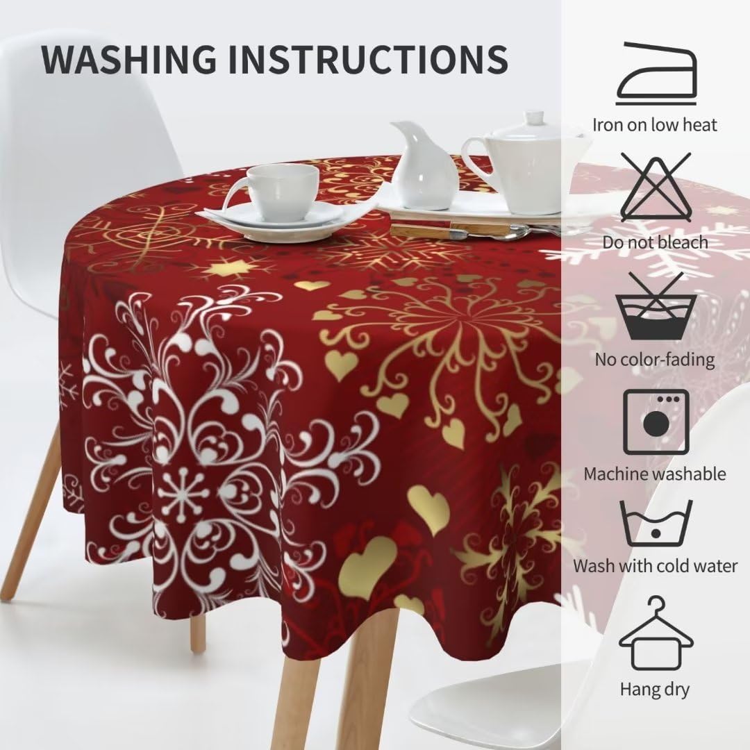BETGINY tablecloth designed for indoor and outdoor use on patios and picnics.