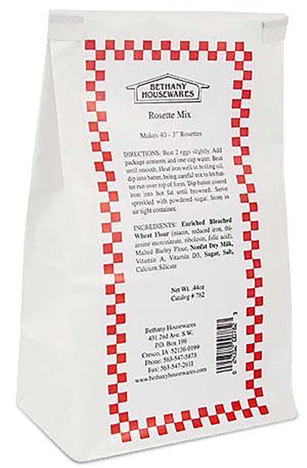 Bethany Housewares 782 rosette mix enables quick prep for crisp, decorative rosettes.