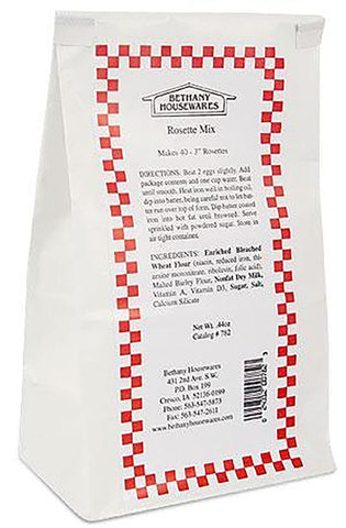 Bethany Housewares 782 rosette mix enables quick prep for crisp, decorative rosettes.