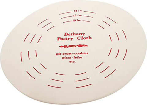 Bethany Housewares preshrunk cotton cover closeup shows protective, clean-ready board.