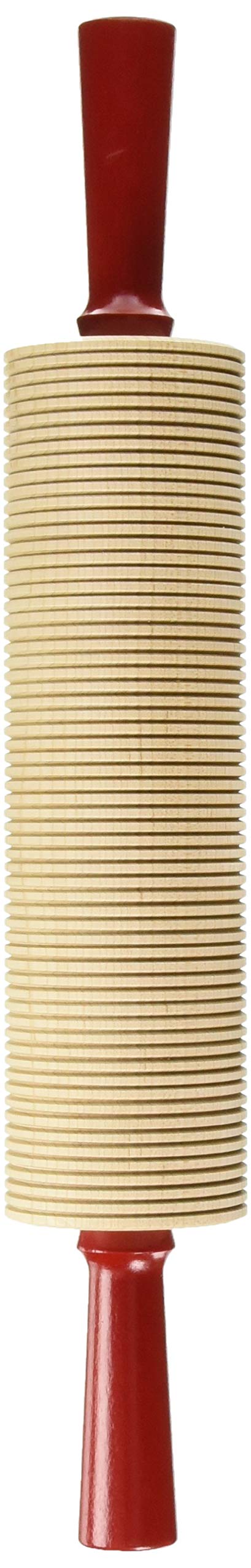 Bethany Housewares indented-square design creates decorative dough patterns
