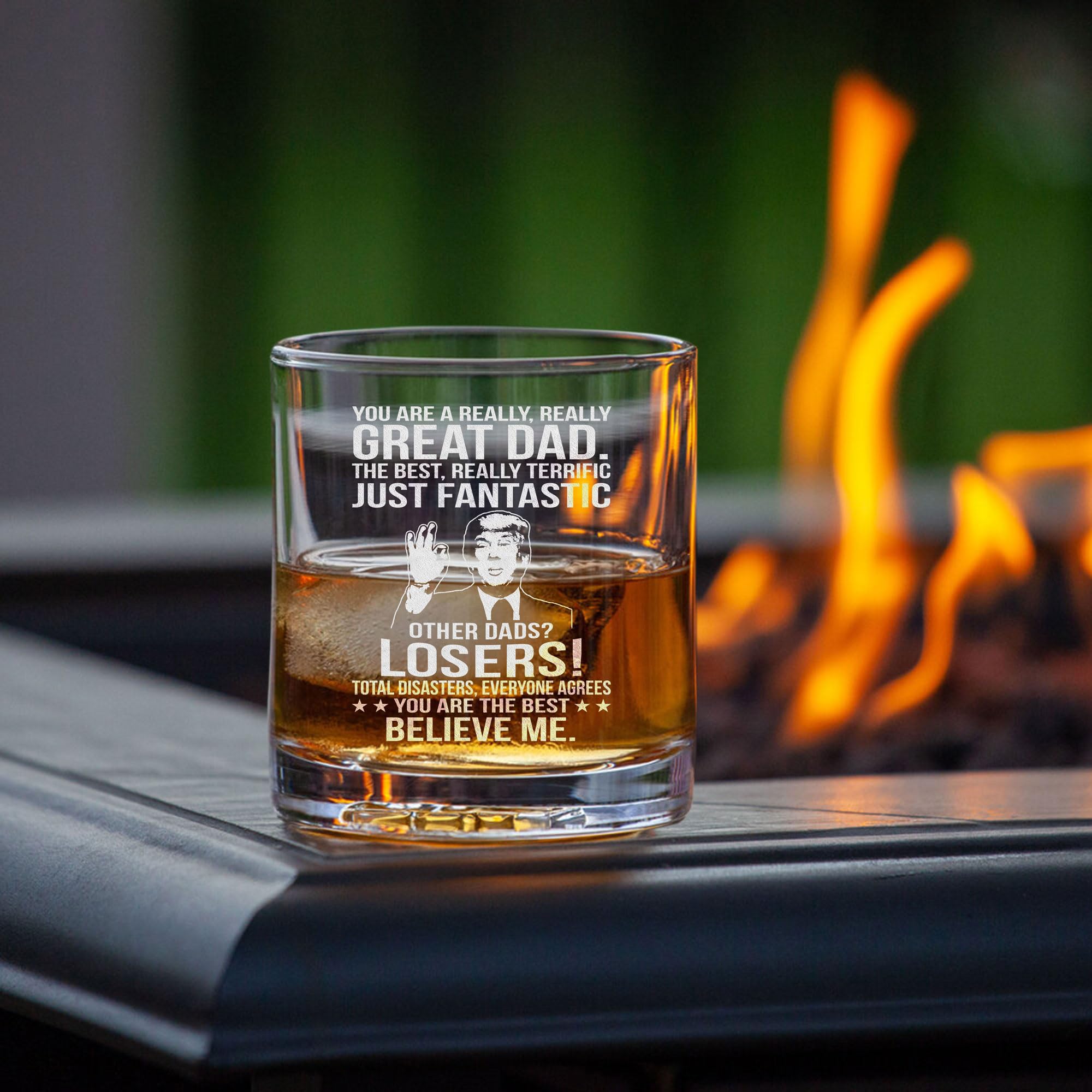 BETHEGIFT laser-engraved glass with lasting etched design.