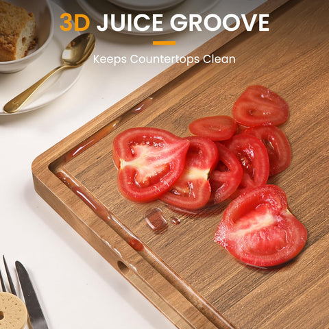 BETOLEAN knife-friendly surface resists stains and protects edges during prep.