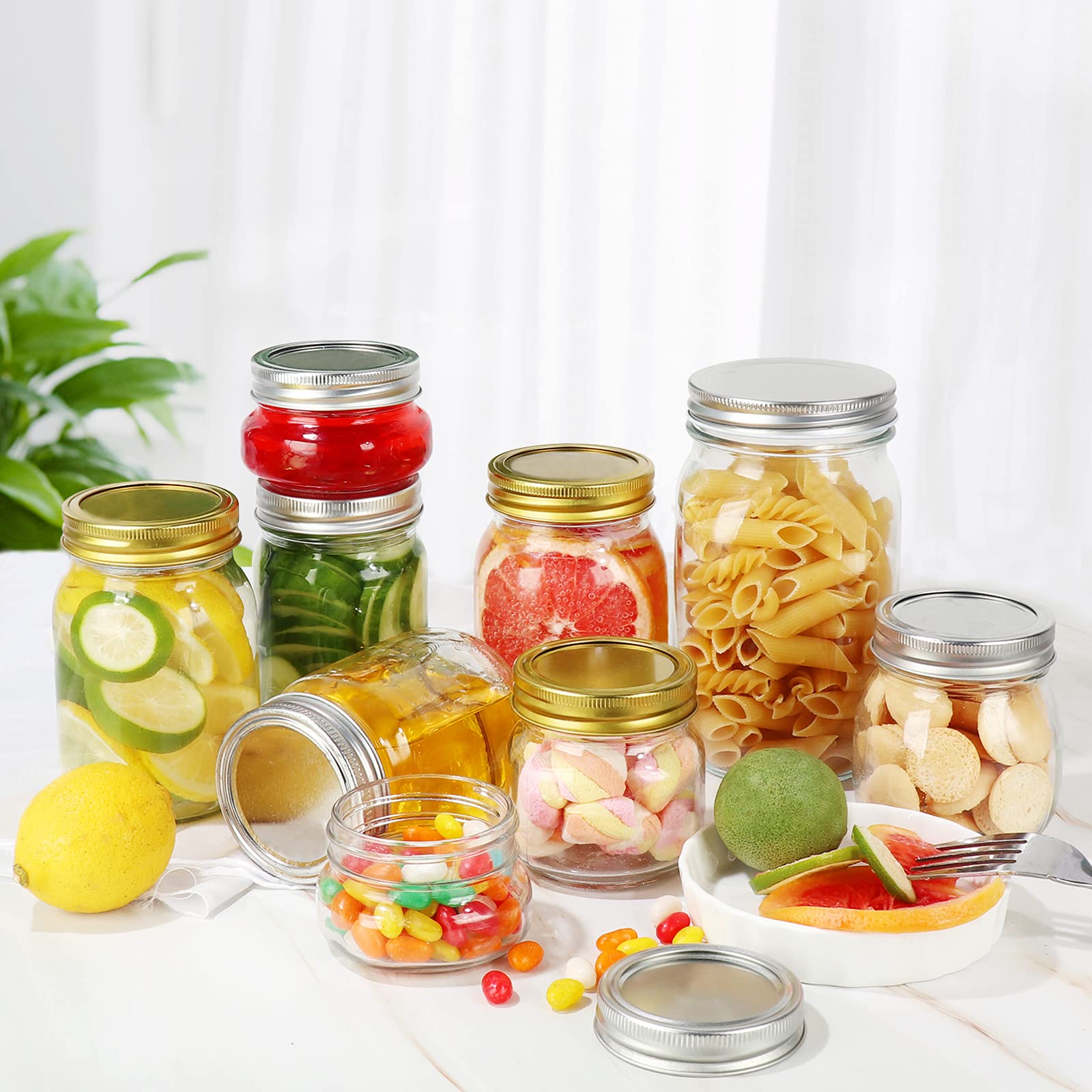 Betrome jars are dishwasher and microwave safe for versatile kitchen use.