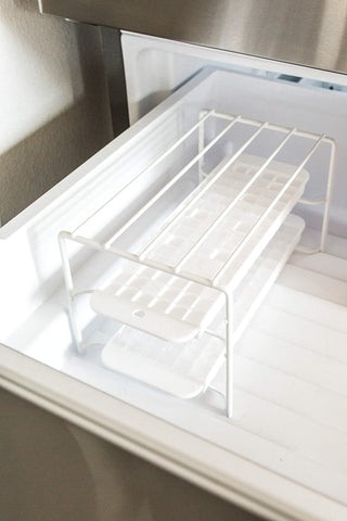 Better Houseware compact freezer storage fits standard trays and keeps organized