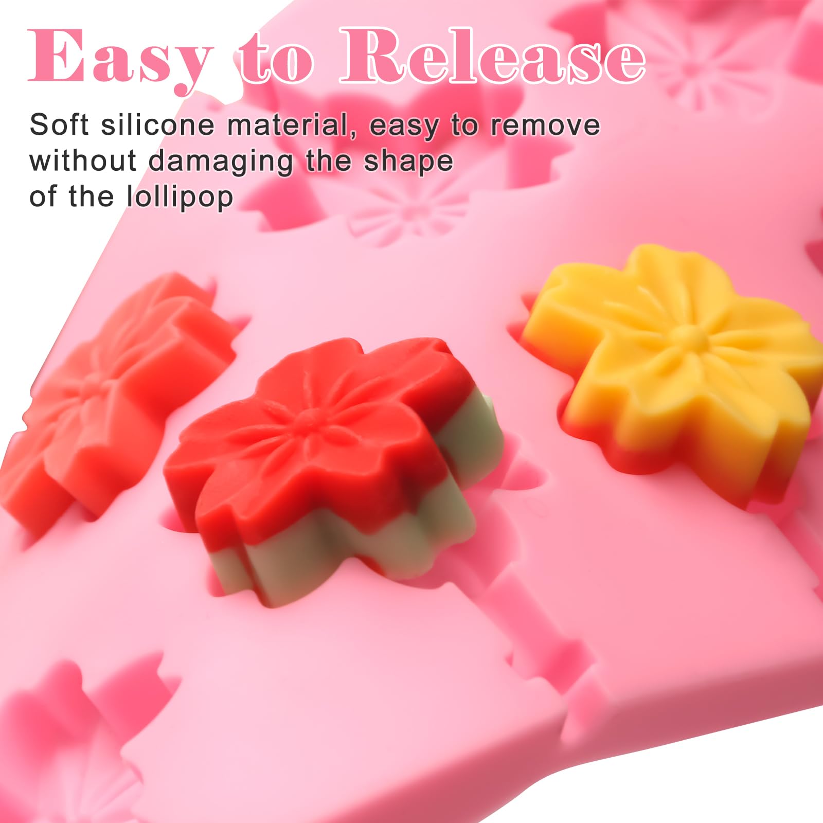 Bettoor lollipop kit accessories—bags, sticks, ties—for convenient gift packaging.