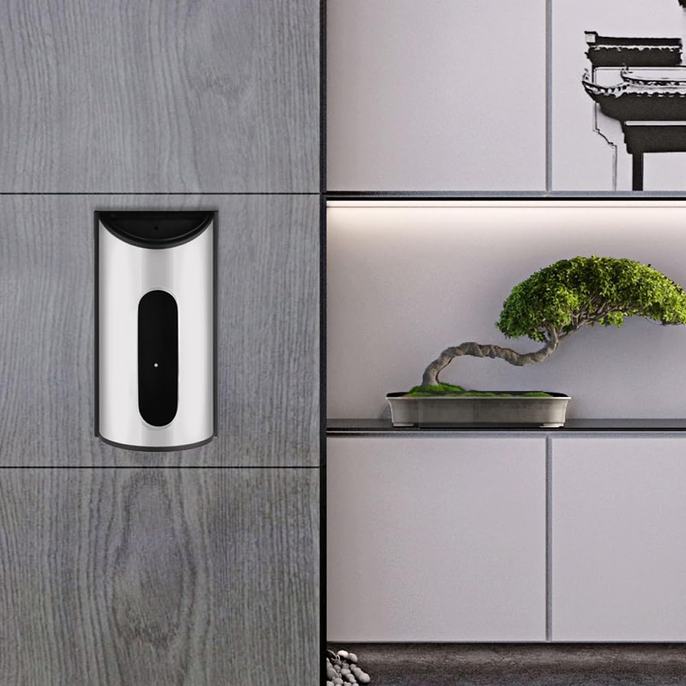 Bevansol space-saving wall mount keeps trash bag storage off counters.
