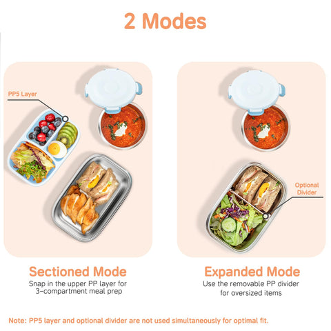 BEVISS stainless steel construction with BPA-free plastic in a close-up.