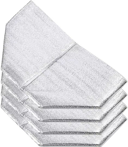 Bevisun foil insulated liner four-pack shown for shipping insulation.