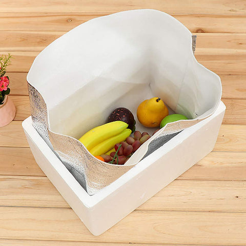 Bevisun thermal bag liner demonstrates waterproof, lightweight construction.