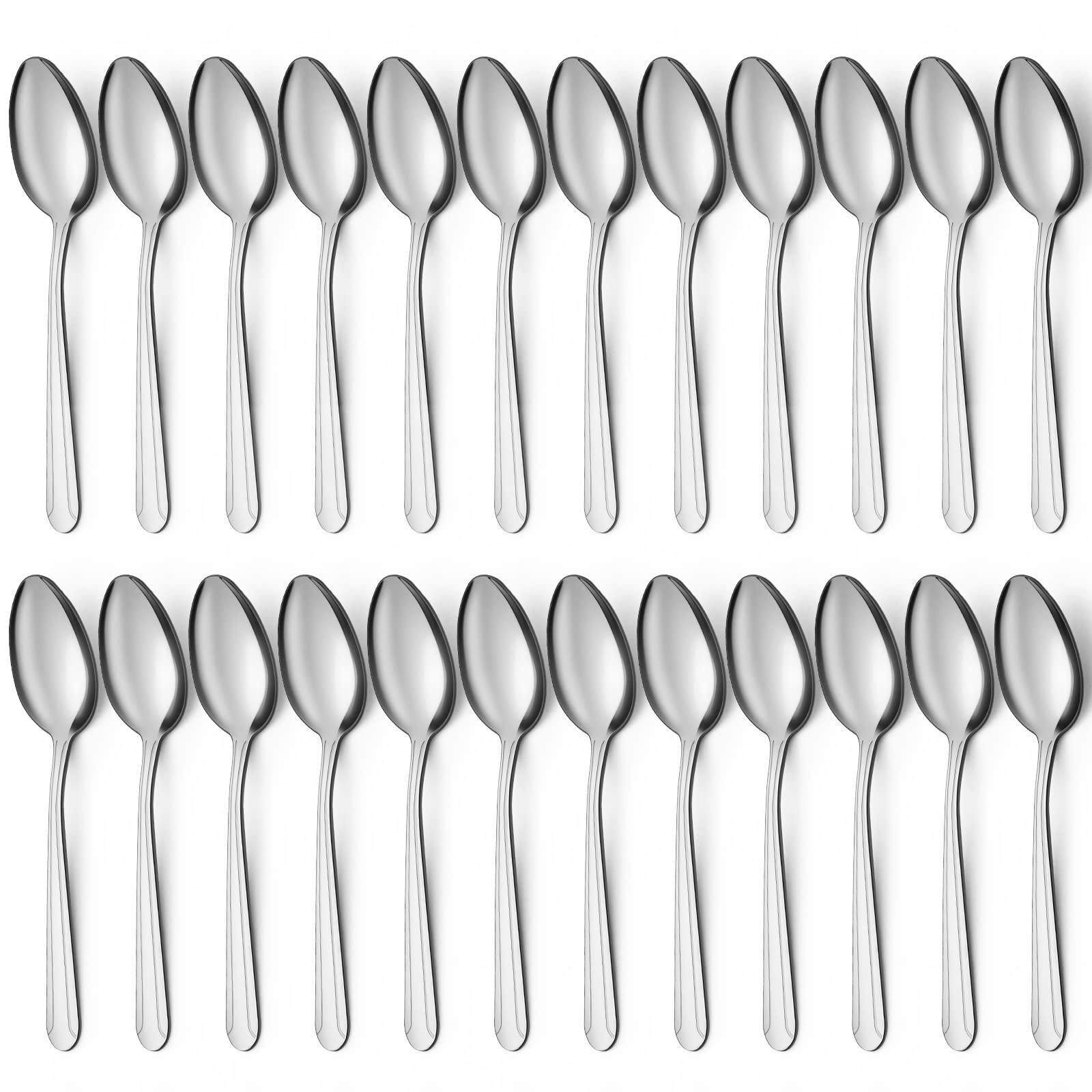 BEWOS 24-piece spoons set on a table for polished dining at gatherings