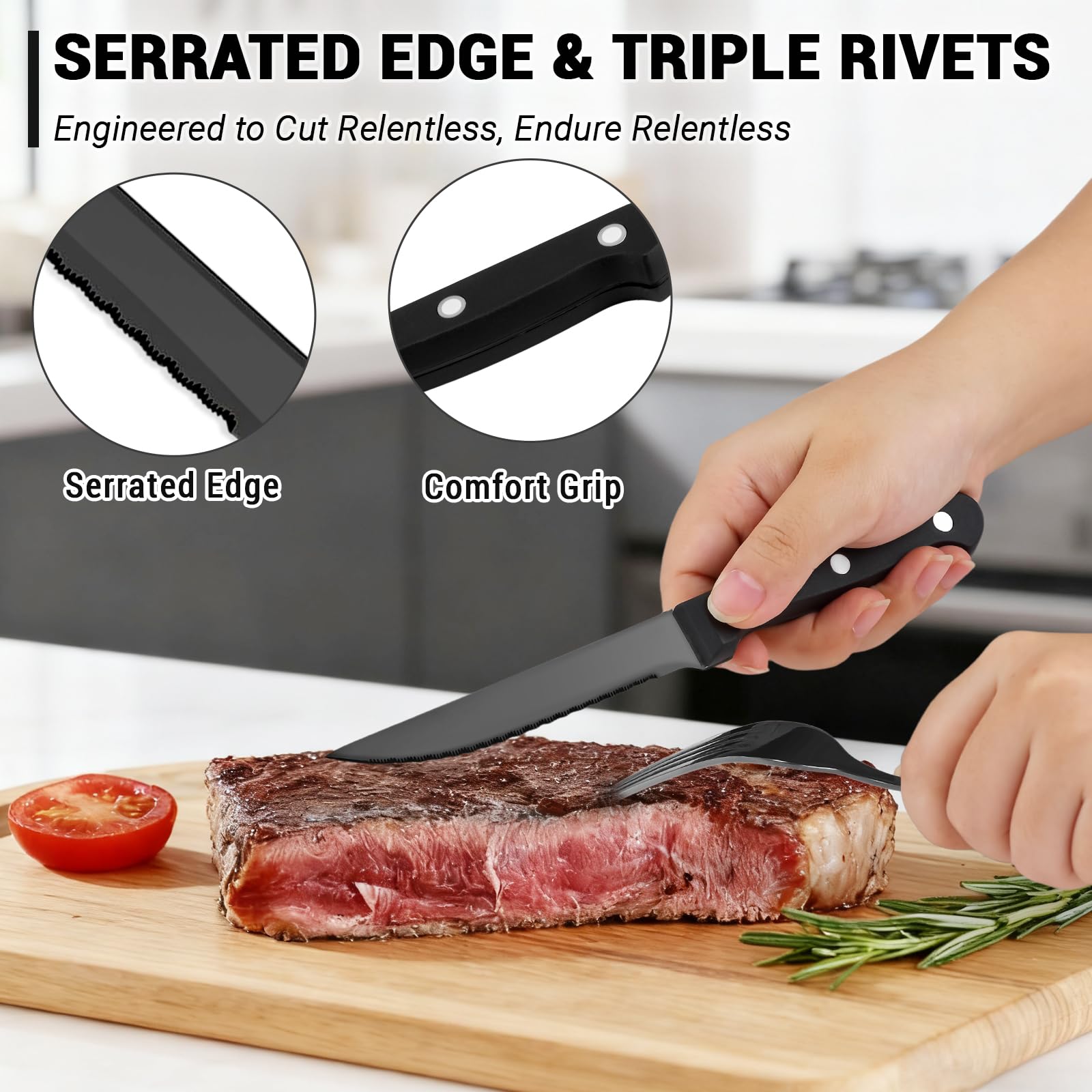 BEWOS dishwasher safe flatware simplifies after meal cleanup