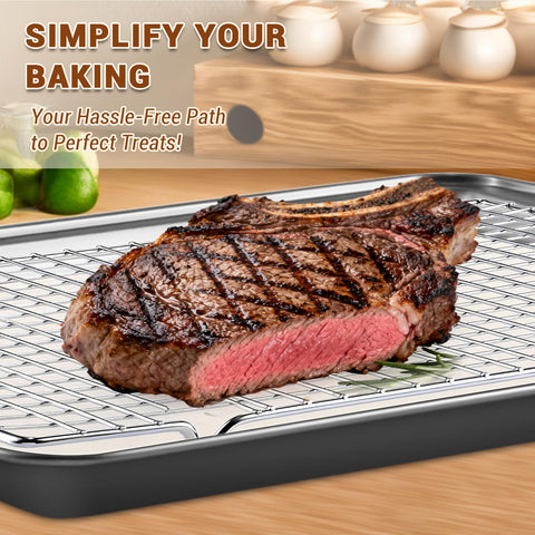 BEWOS all-in-one bake and roast set ideal for versatile kitchen tasks