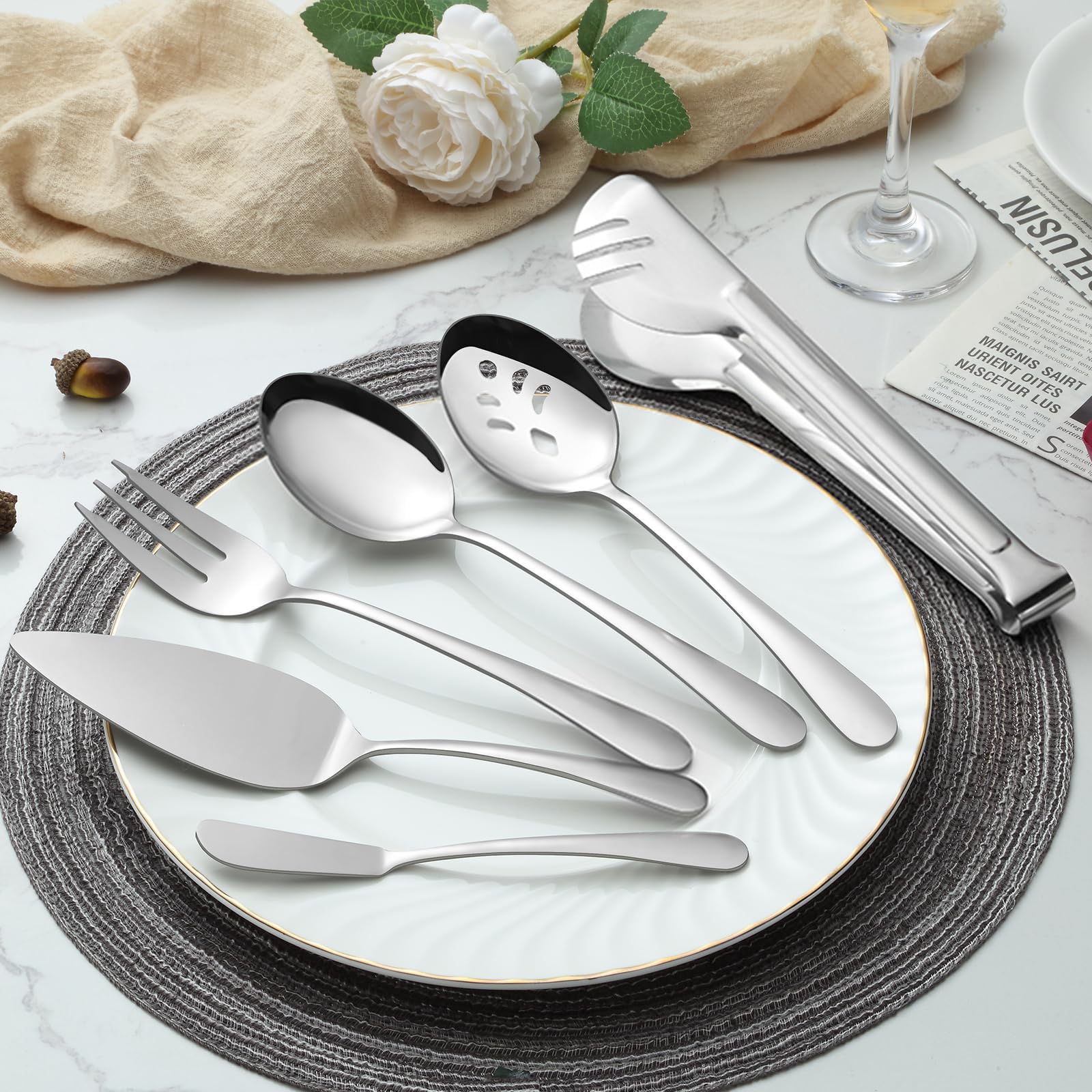 BEWOS dishwasher-safe utensils simplify post-meal cleanup