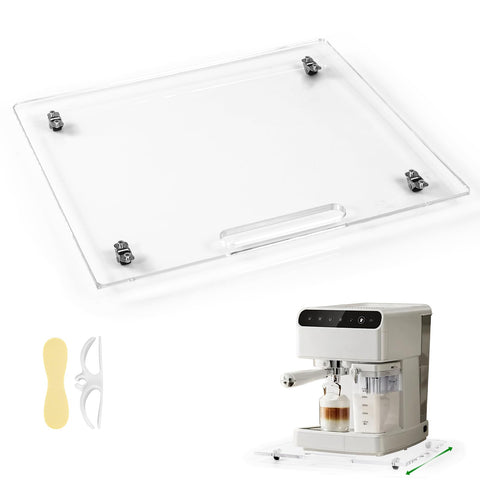 BEZONO appliance sliders for coffee maker slide smoothly to ease access and protect countertops.