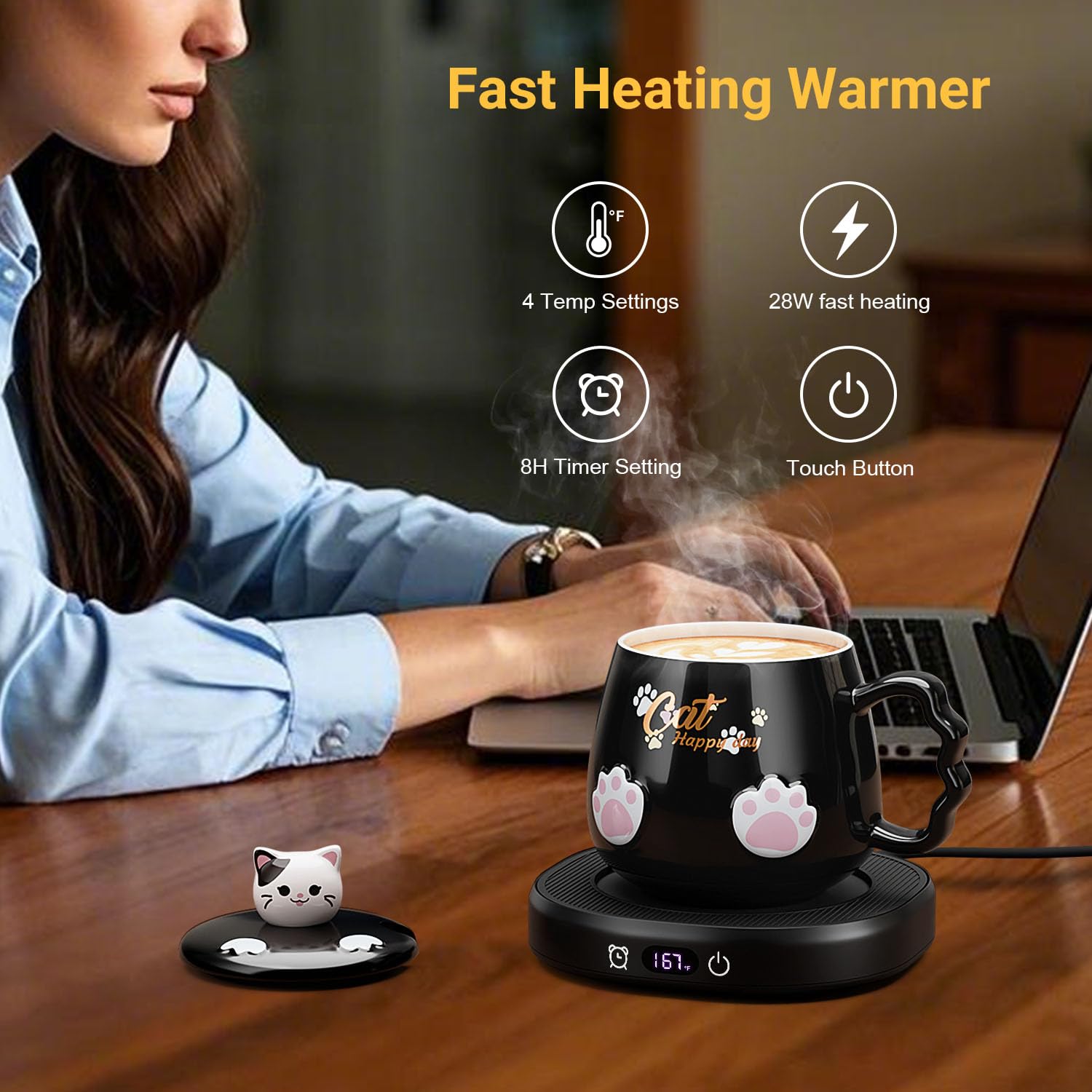 BGBG dual voltage design supports international plugs at home or travel
