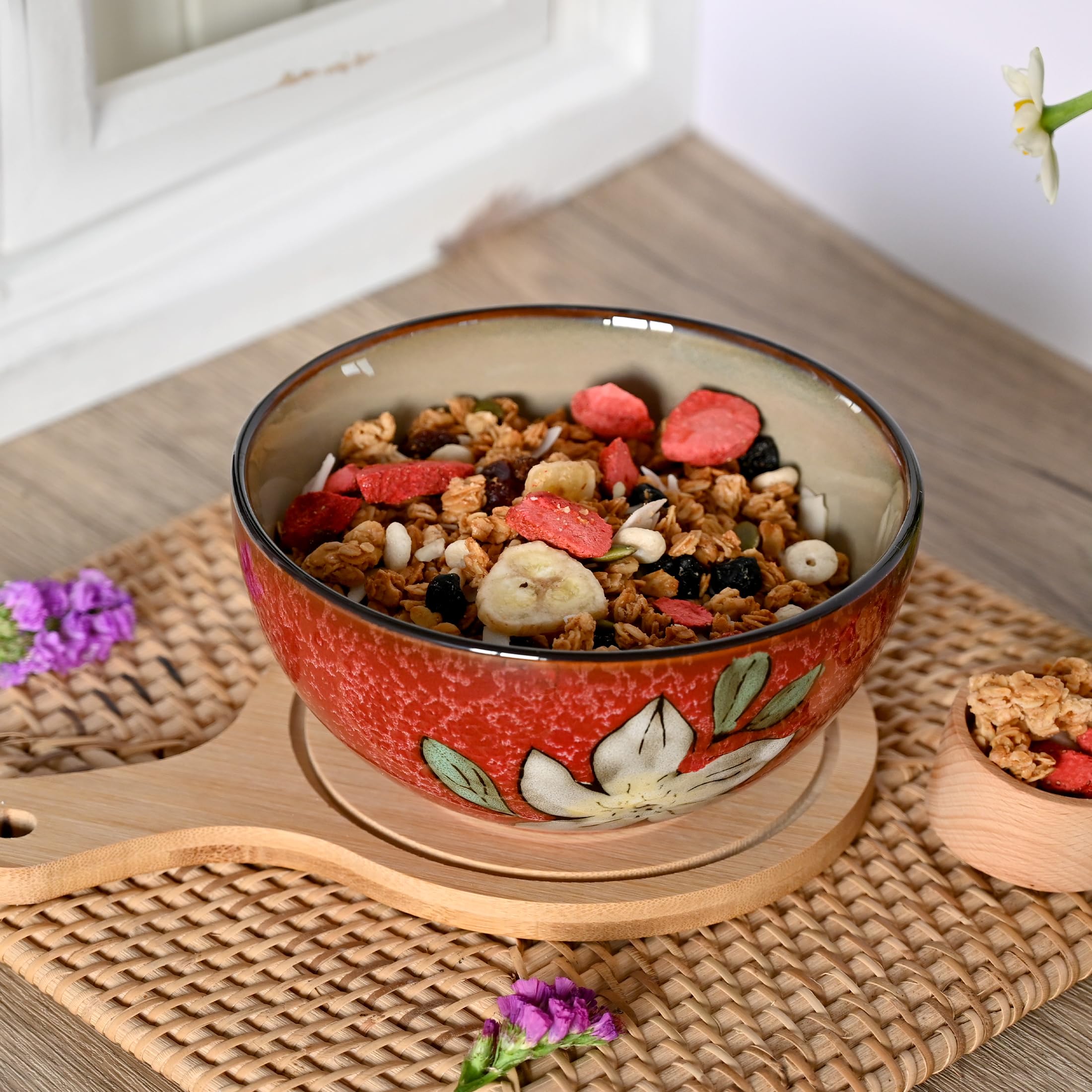 BGCTM Stackable bowls save cabinet space and display well