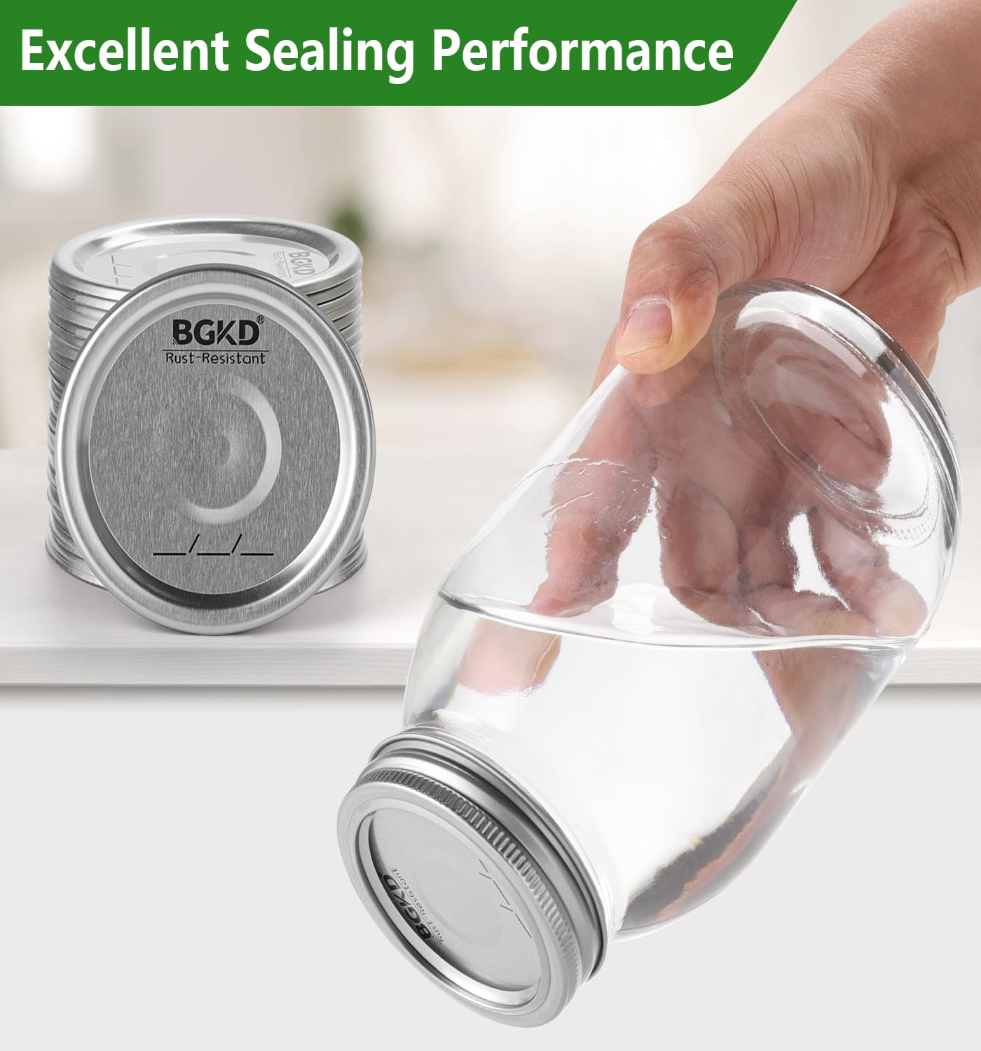 BGKD large-button seal check assists quick verification during canning.