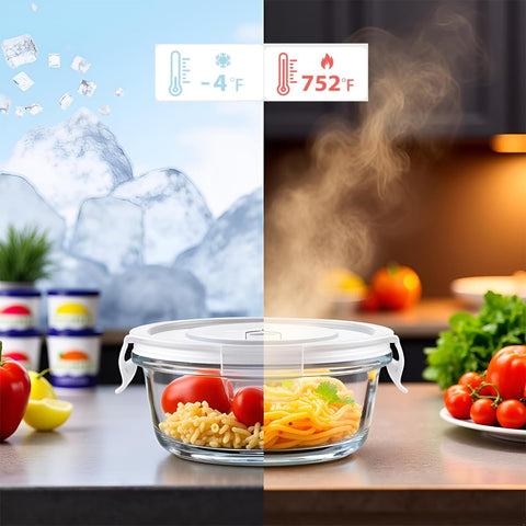 B.GUBOBOYA fridge and freezer safe for versatile storage