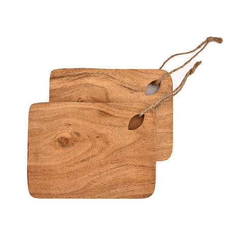BHAVATU acacia cutting board close-up grain for smooth slicing