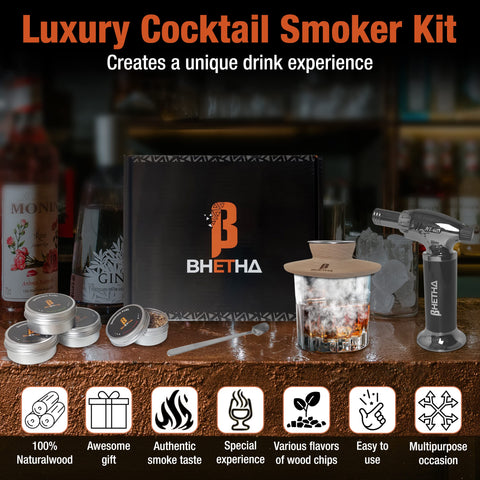 BHETHA wood chips apple—natural aroma enhances bourbon-inspired cocktails